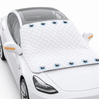 🚗 Magnetische Windschutzscheibenabdeckung – Schutz vor Schnee und Frost