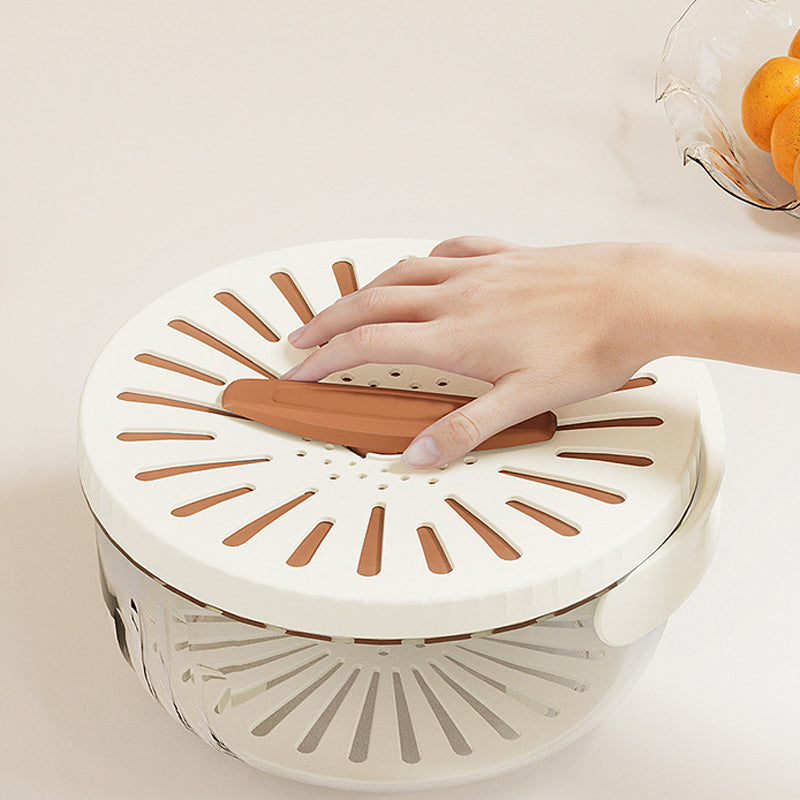 🔥Foldable Multifunctional Washing Bowl｜Space-Saving Kitchen Essential for Fruit & Veg