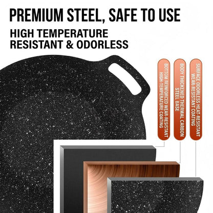 🔥🍖 Barbecue Grill Pan for Home & Outdoor Camping