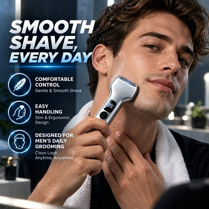 🪒 First 20 customers enjoy 50% off! 🔥 Rechargeable reciprocating electric shaver for men