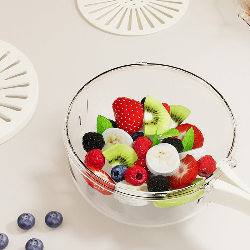 🔥Foldable Multifunctional Washing Bowl｜Space-Saving Kitchen Essential for Fruit & Veg