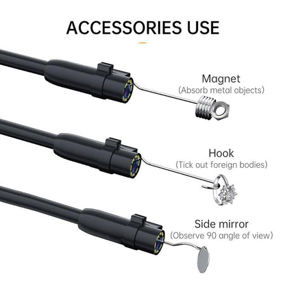 🔥HD Portable Endoscope｜No Disassembly to Check Car Engine Internal Condition
