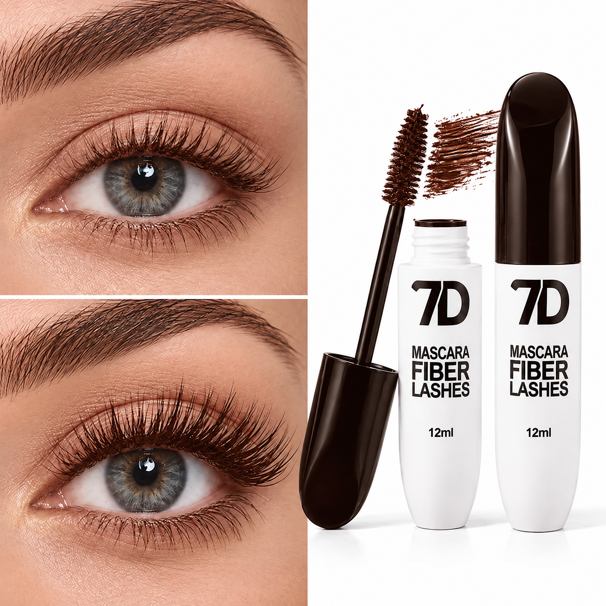 🔥Buy 1 Get 1 Free🔥7D Silk Fiber Black Lengthening Mascara - Adult Beauty Makeup✨
