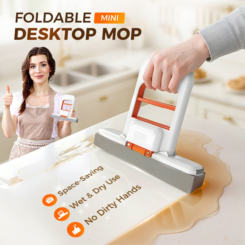🔥 Limited-time 50% off! 🧽 Multi-functional Mini Desktop Cleaning Mop