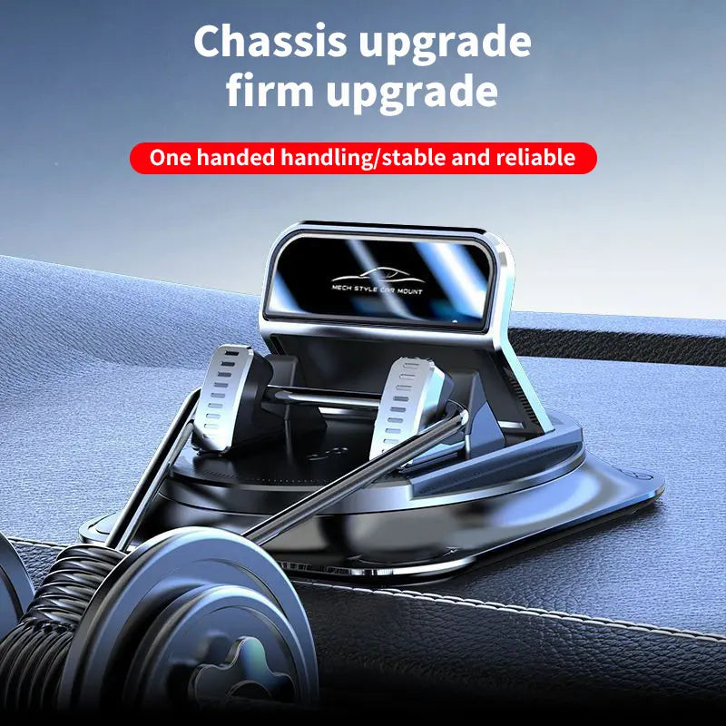 🚗360° Rotatable Car Phone Mount – Secure Grip for Safe Driving
