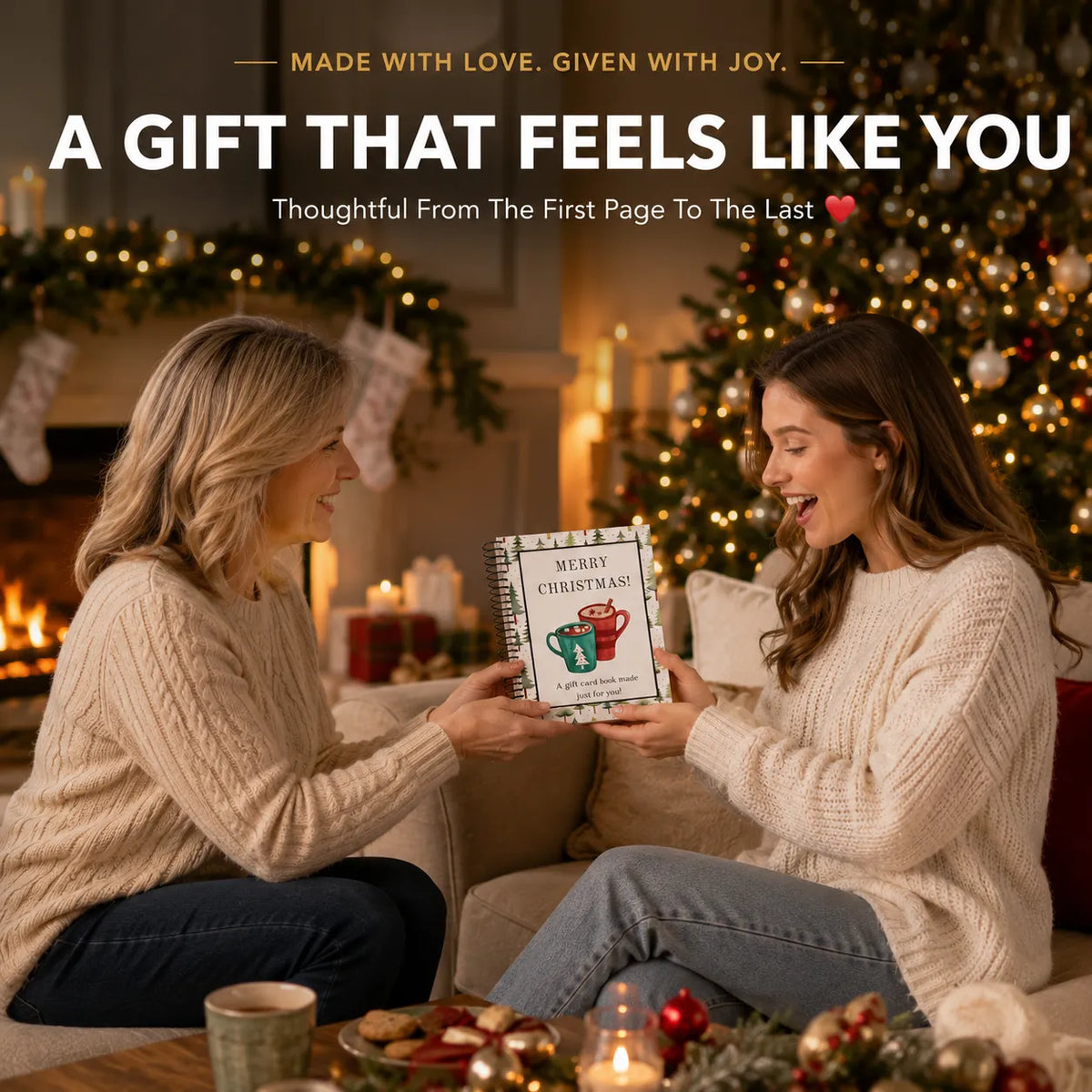 🎁 Buy One, Get One Free! – Get Ready for Christmas! 🎅 Christmas Gift Card Holder – A Perfect Christmas Gift for Family; Great for Holidays and Parties.