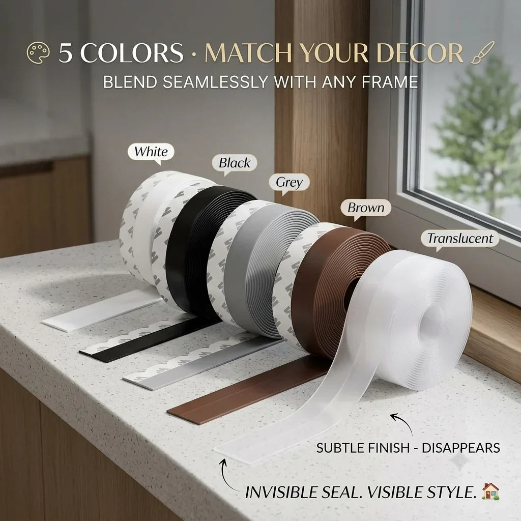 🔥Universal Door Gap Seal Tape – Draft, Dust & Bug Blocker