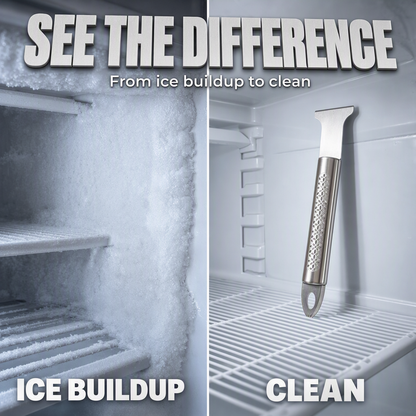 🔥Buy 2 Get 3 Free🔥Stainless Steel Freezer Ice Scraper Tool