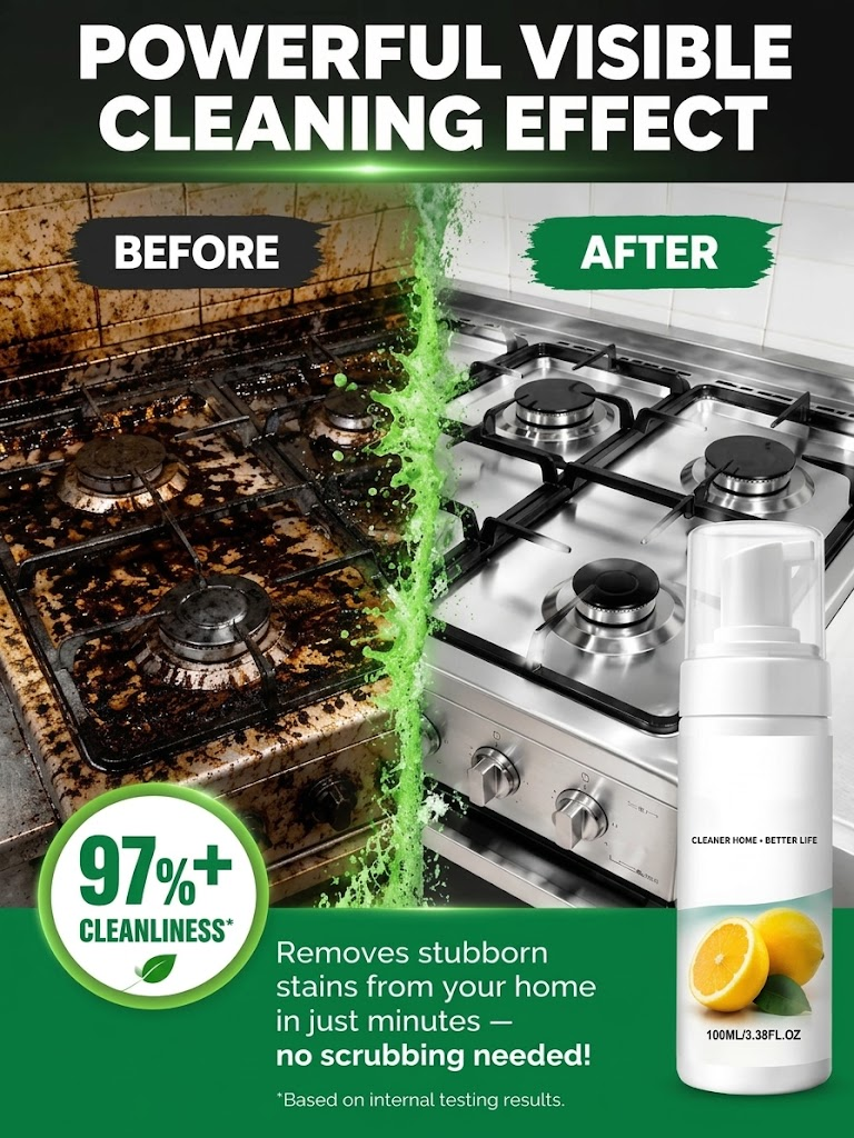 Multi-Purpose Foam Cleaning Spray