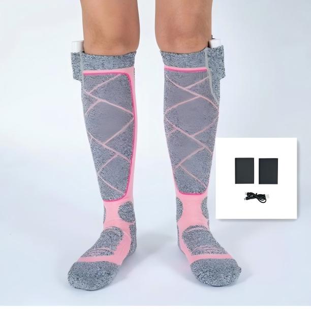 🥶🧦USB-rechargeable heated Modal cotton socks for winter