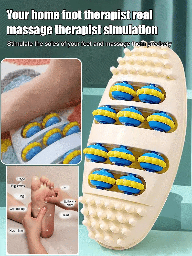 🔥 Foot Massage Roller – Relax Your Feet, Improve Circulation & Feel Lighter Every Day 👣