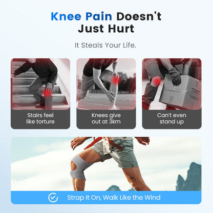 Having trouble walking? Try our sporty adjustable knee brace!