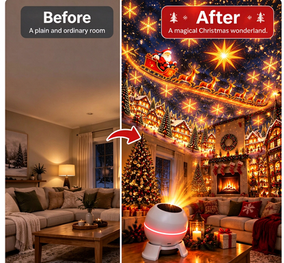 ✨ Over 50,000 sold this month: Christmas Wonderland Projection Light — Fill your home with holiday magic 🎄