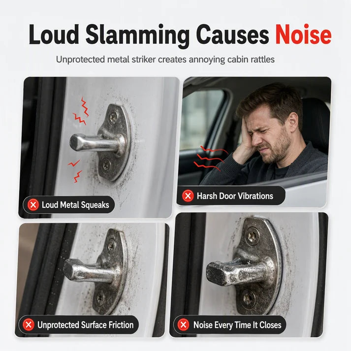 💥Buy 1, Get 1 Free 🚗Magnetic Silent-Cushion Pads for Car Doors (Set of 4)—Cushion the impact of closing doors and protect your vehicle