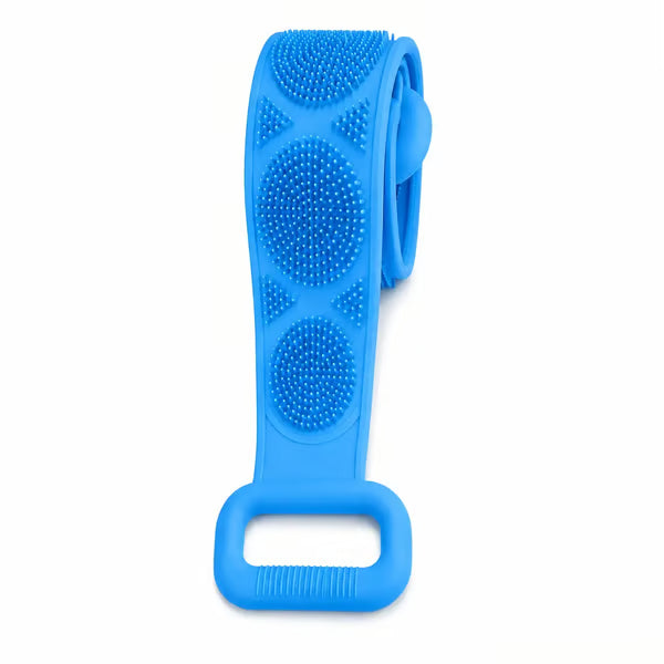🛁Double-Sided Silicone Back Scrubber for Deep Exfoliating & Full Body Cleansing