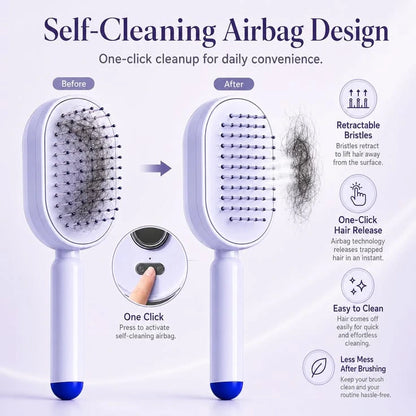 💖5-In-1 Hair Care Comb – Smooth Frizz, Detangle & Nourish Every Strand