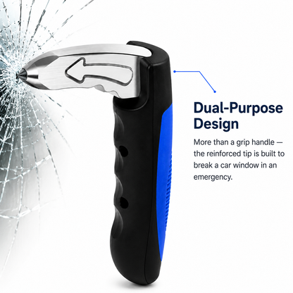 Comfortable Car Armrest! Built‑in Emergency Escape Safety Hammer For Your Safety