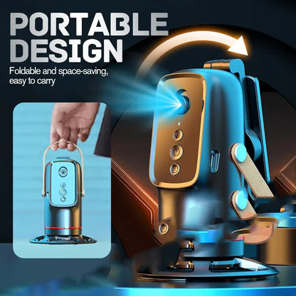 📱Auto Face Tracking Phone Holder, Gesture Control 3-Axis Gimbal Stabilizer, Smart Auto Rotating Phone Stand for Live Streaming, Vlog Shooting & Video Recording