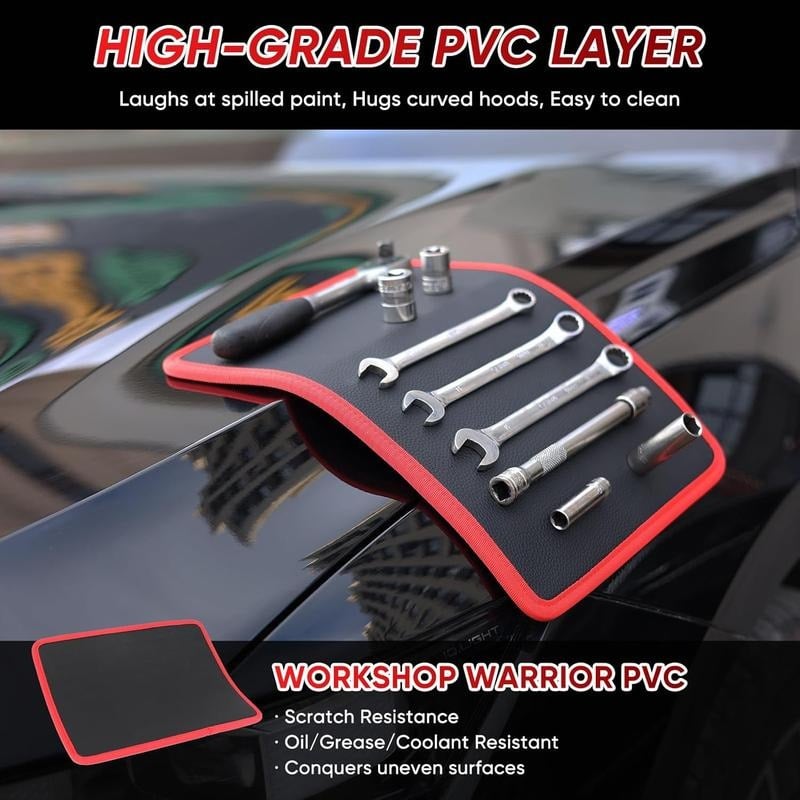 🎁Last Day Buy 1 Get 1 Free 🧲🔧Scratchproof Magnetic Tool Mat & Holder