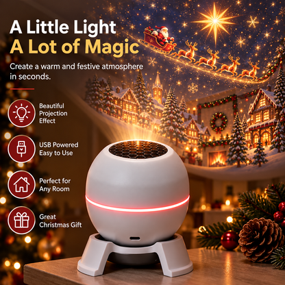 ✨ Over 50,000 sold this month: Christmas Wonderland Projection Light — Fill your home with holiday magic 🎄