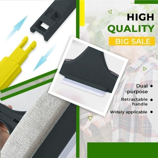 🔥2-in-1 Double Sided Screen & Glass Cleaning Brush