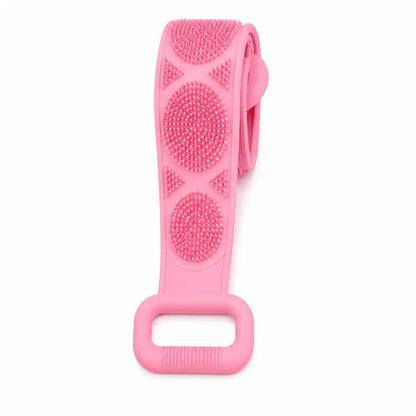 🛁Double-Sided Silicone Back Scrubber for Deep Exfoliating & Full Body Cleansing