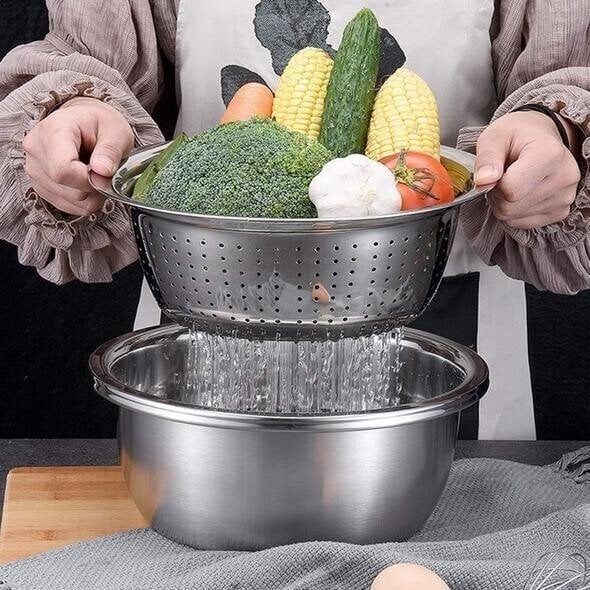 🎁Hot Sale 49% OFF⏳Germany Multifunctional stainless steel basin