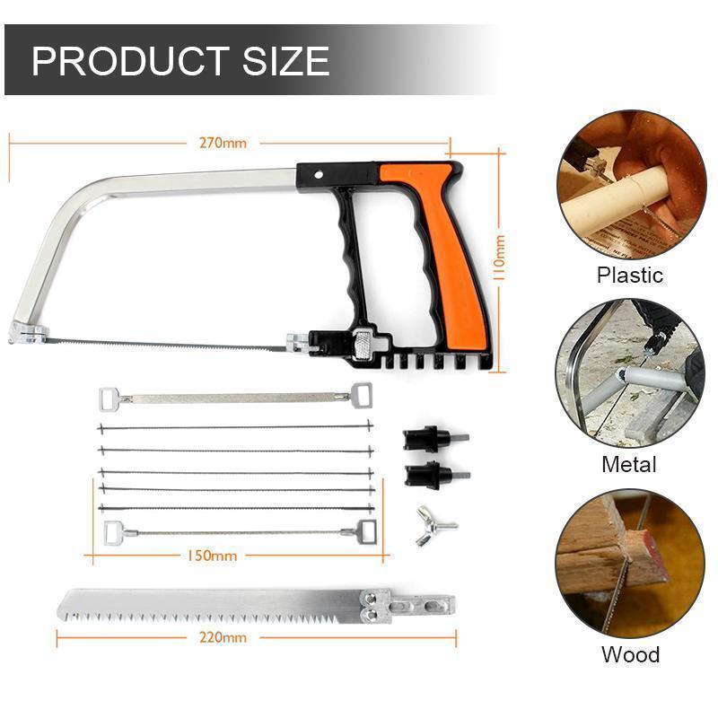 🔥14 Blades In One Saw｜Cut Wood,Metal,Glass & Nails Effortlessly