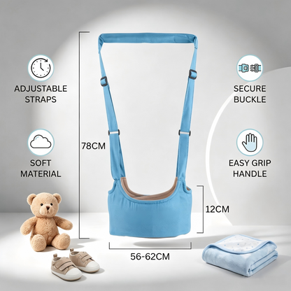 🔥 HOT SALE 50%OFF 🍼Adjustable Baby Walking Harness With Safety Strap Secure Support For Toddlers Learning To Walk