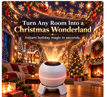 ✨ Over 50,000 sold this month: Christmas Wonderland Projection Light — Fill your home with holiday magic 🎄