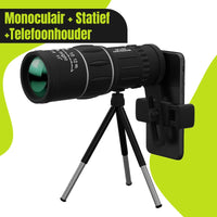 Monoculair + Statief +Telefoonhouder
