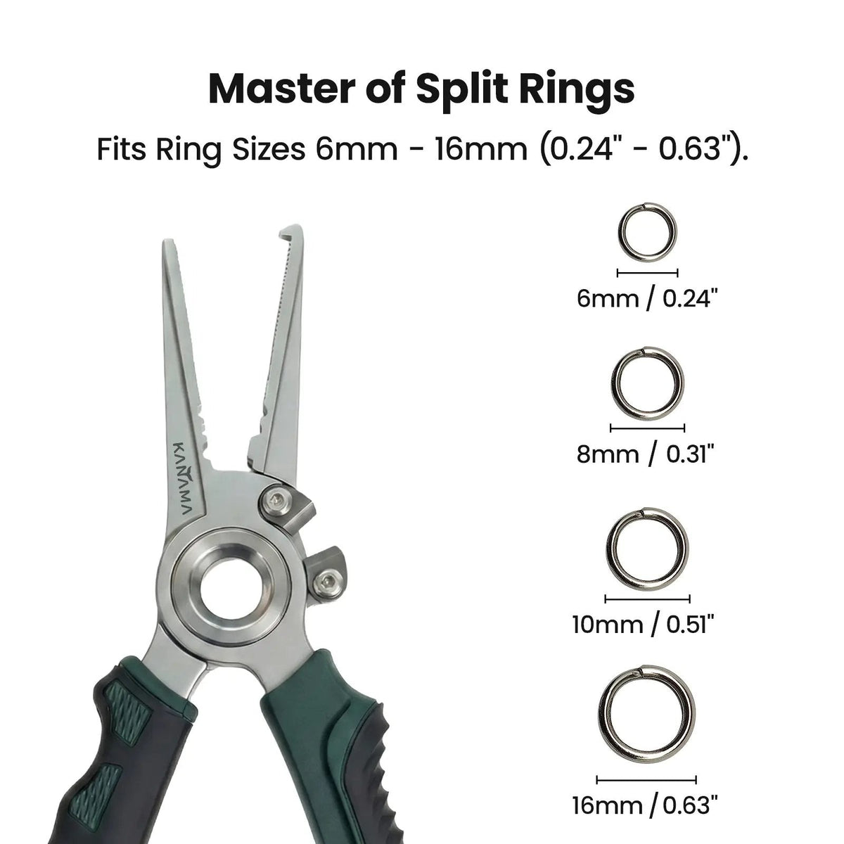 🎣 High-Strength Rust-Resistant Fishing Pliers