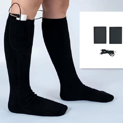 🥶🧦USB-rechargeable heated Modal cotton socks for winter