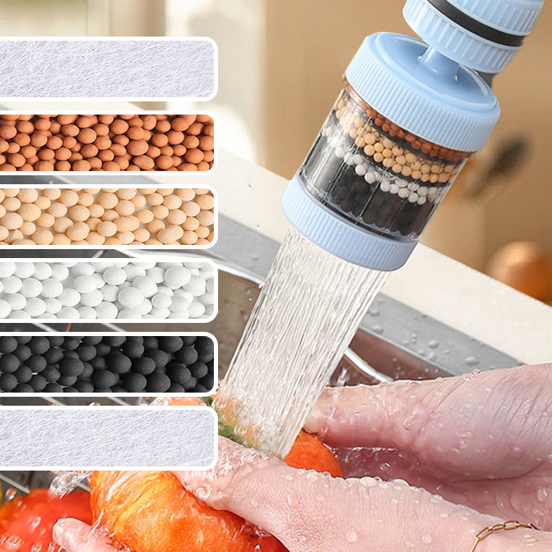 High Efficiency Faucet Water Filter - Improve Tap Water Quality for Drinking Cooking Home Use