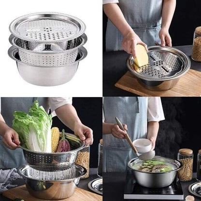 🎁Hot Sale 49% OFF⏳Germany Multifunctional stainless steel basin