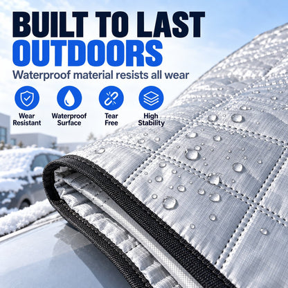 🔥Half Price Today - Universal Car Windshield Cover – Frost Protection in Winter, Sun Protection in Summer