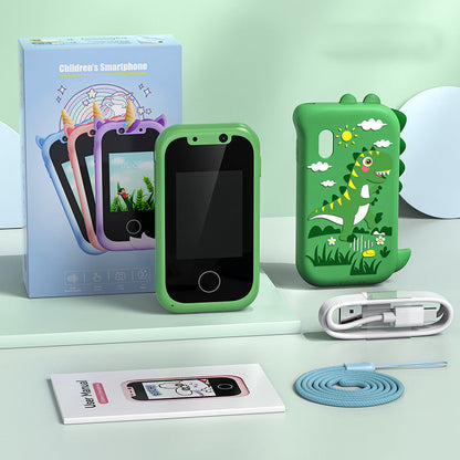 🔥 2026 New Kids Smart Toy Phone with Dual Cameras Touch Screen, Educational Learning Cell Phone Mini Digital Camera, Early Learning Interactive Toy for Toddlers Children