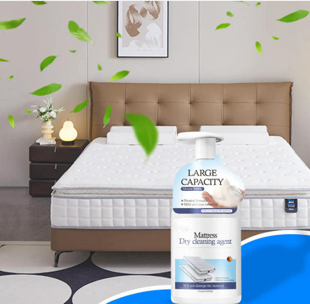 🧴Erase Yellow Mattress Stains Instantly – Deep Cleaning Foam Spray
