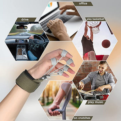 🔥Adjustable Hand Grip Strengthener｜Build Hand Strength & Help Hand Rehabilitation