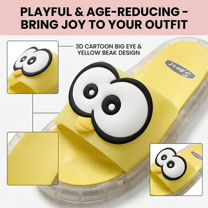 👣👣50% OFF Cute Cartoon Light Up Slippers – Built-in LED Lights Light Up Your Night Walks