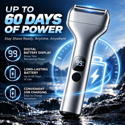 🪒 First 20 customers enjoy 50% off! 🔥 Rechargeable reciprocating electric shaver for men