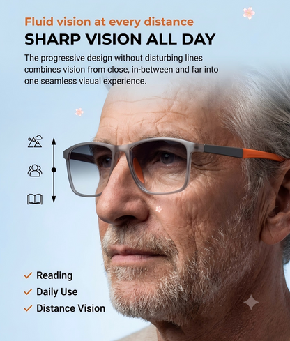 ⏰50% off🔥 progressive multifocal lenses - photochromic reading glasses