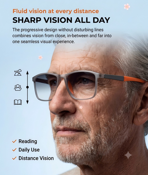 ⏰50% off🔥 progressive multifocal lenses - photochromic reading glasses