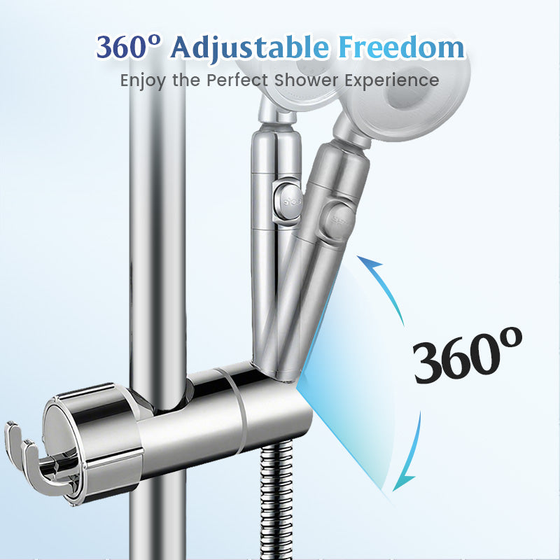 🚿💥50% OFF Today – No-Drill Adjustable Shower Head Holder That Never Slips