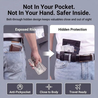 🔥Buy 1 Get 1 Free✨Concealed Anti Theft Travel Waist Bag Hidden Secure Fanny Pack