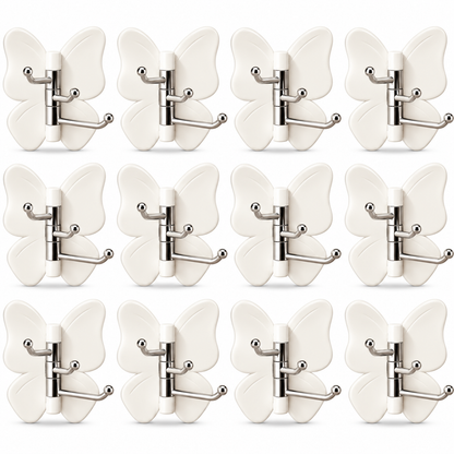 🦋 Buy 1 Get 1 Free 🎁 4-Piece Set of Rotating Butterfly-Shaped Hooks