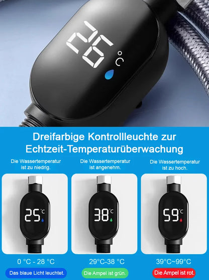 🚿 Duschthermometer – Sofortige Temperaturanzeige, wasserdicht & einfache Installation für mehr Sicherheit beim Duschen