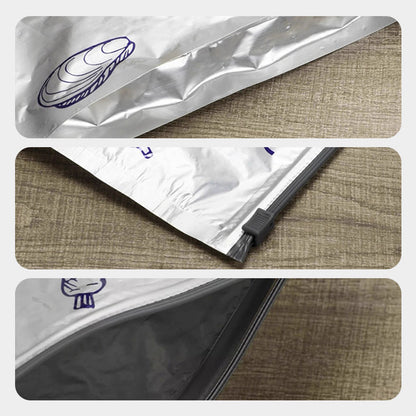 🍲Buy 1 Get 1 Free🥗100 Pieces Reusable Aluminum Foil Storage Bags Keep Food Fresh Protected And Ready To Use