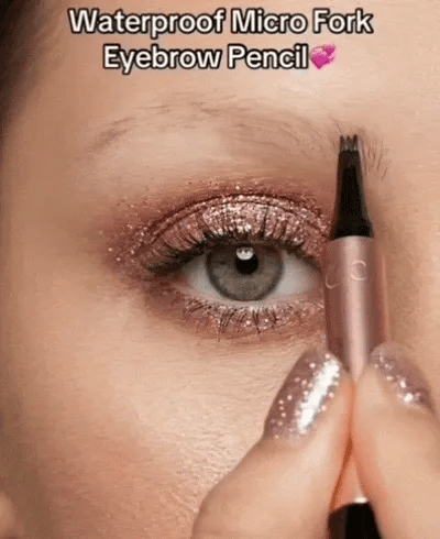✨4‑Tip Micro Brow Pen | Waterproof Long‑Lasting Liquid Eyebrow Pen