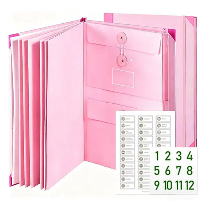 ✨Accordion File Organizer｜Store Passports, Birth Certificates & Important Papers